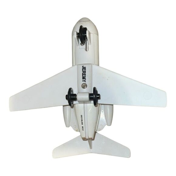 Thomas the Train Wooden Jeremy the Airplane Sodor White Blue HTF - Picture 4 of 6